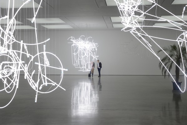 Cerith Wyn Evans at White Cube (Image by Rebekah Prentice)